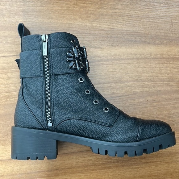 Nwt KARL LAGERFELD Paris Boots Size 7.5 - Picture 12 of 13